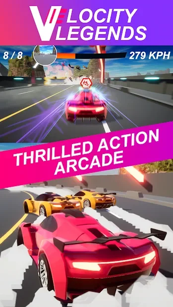Velocity Legends - Crazy Car Action Racing Game 1.30