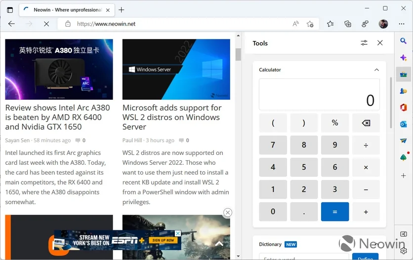 Microsoft Edge отримає три нові функції 