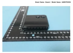 Складний фліп Xiaomi Mix, показаний на сертифікаційних фотографіях