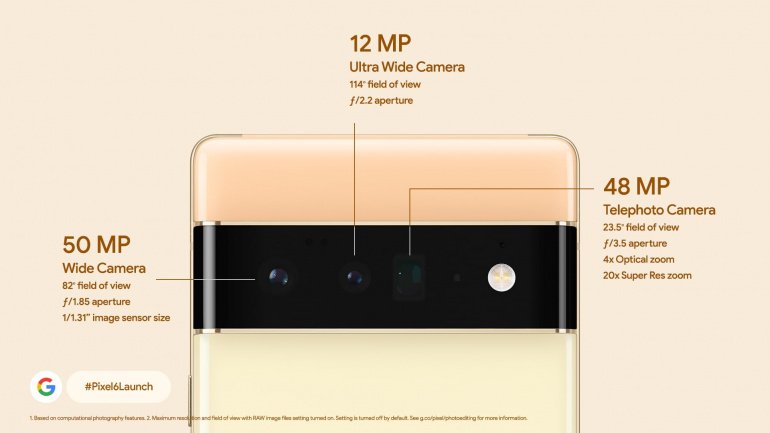 Google офіційно представив пристрої Pixel 6 та Pixel 6 Pro