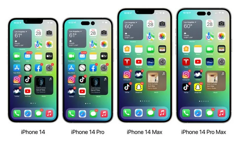Відповідно до чутків про iPhone 14 та iPhone 14 Pro, вражаюче відрізнятиметься один від одного  