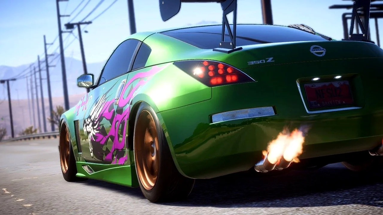 У NFS Underground 2 Додані промені промені