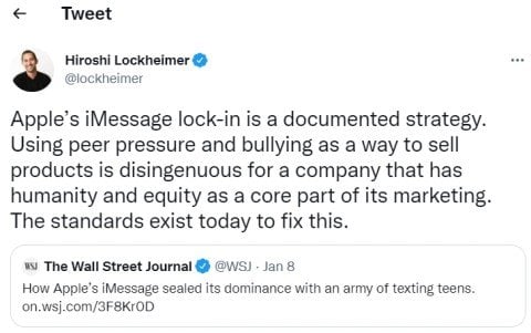 Google вважає, що Apple - троль для власників смартфонів на Android