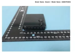 Складний фліп Xiaomi Mix, показаний на сертифікаційних фотографіях