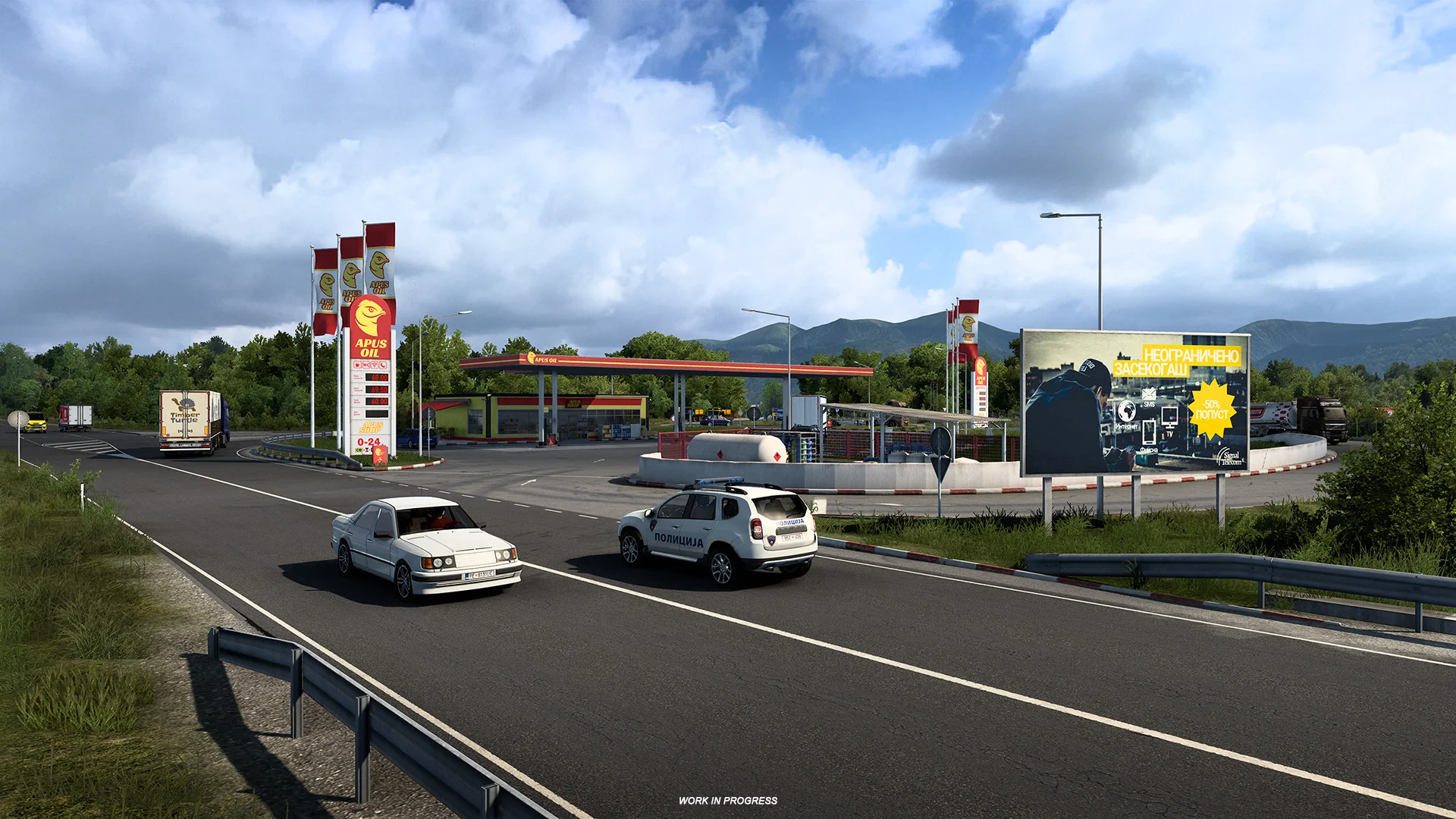 Свіжі скріншоти DLC "Західні Балкани" з'явилися на Euro Truck Simulator 2