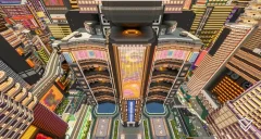 Гравець створив місто Сіті Сіті з Кіберпанка 2077 до Minecraft