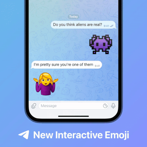 Отримано ще одне основне оновлення 9.5 для Telegram