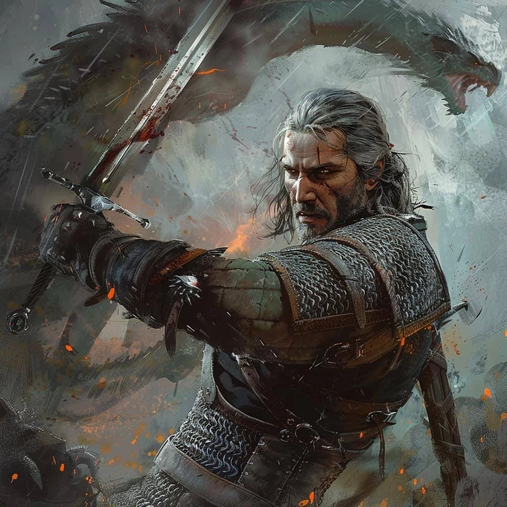 AI показав, як виглядатиме відьмак Кіану Ривза.