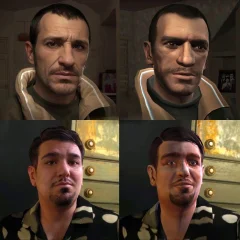 GTA 4 Герої були відтворені в нейронних мережах. Це вийшло неоднозначно, але дуже цікаво