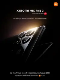 Xiaomi Mix Fold 3 отримав офіційний тизер