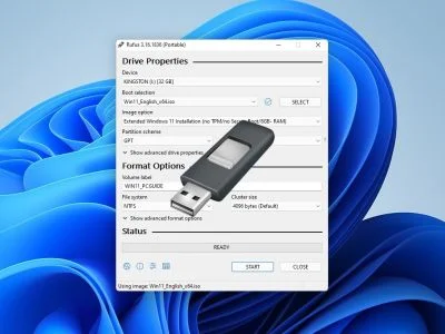 Програма Rufus вирішила основні труднощі з встановленням Windows 11 