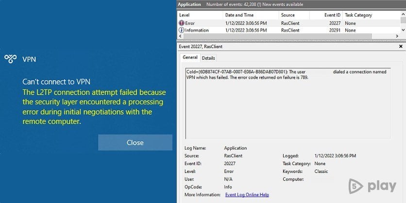 Останнє оновлення Windows порушило роботу послуг VPN