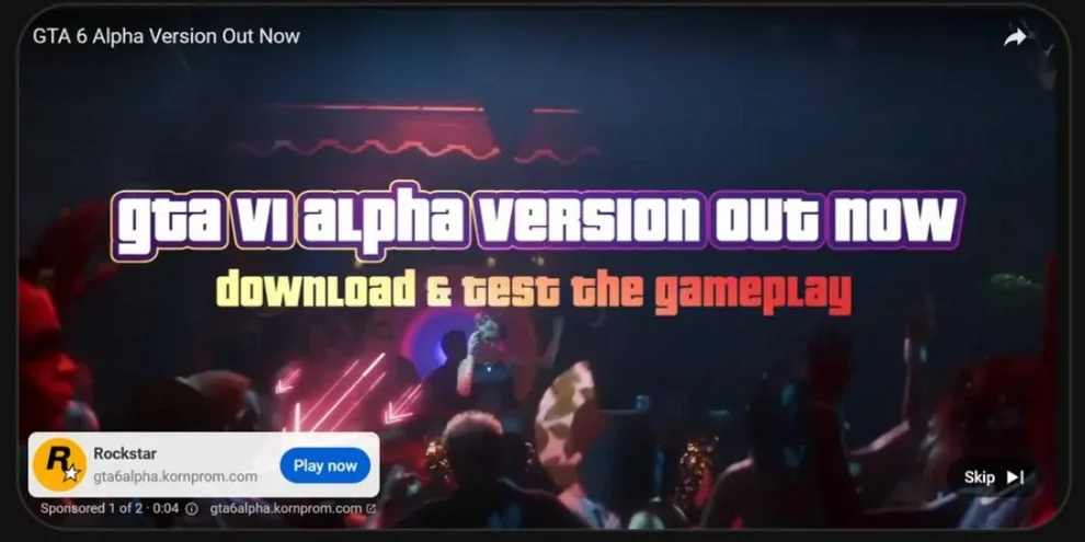 Причіп GTA 6 активізував діяльність шахраїв