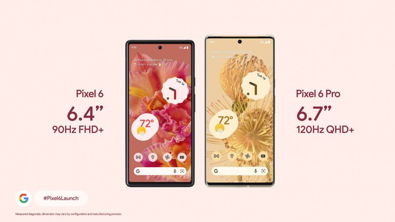 Google офіційно представив пристрої Pixel 6 та Pixel 6 Pro