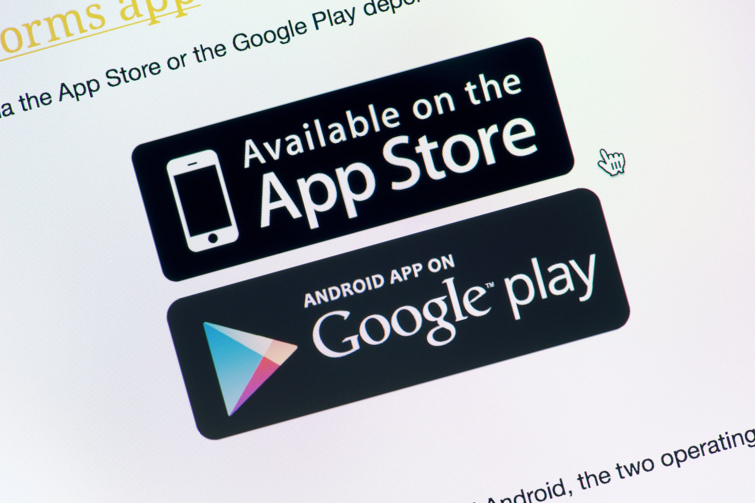 Близько мільйона додатків було видалено з App Store та Google Play